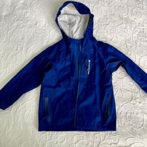 Vineyard Vines Navy Blue Hooded Rain Coat Jacket Size 4T